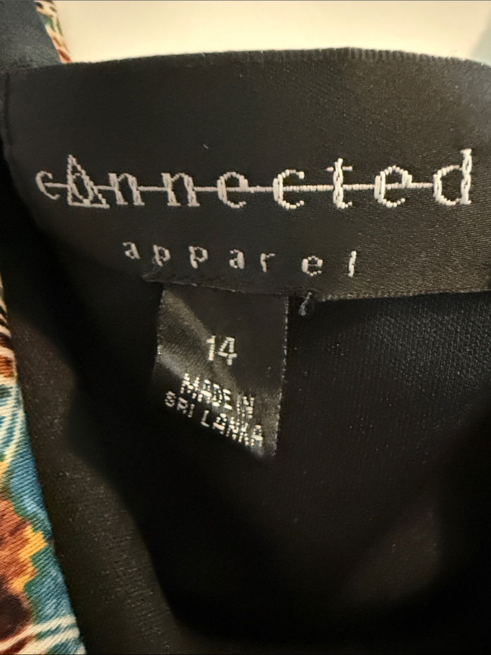 Connected Women’s Multicolor Sleeveless Dress Floral Print A-Line Midi Dress - Picture 2 of 5